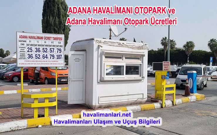 Adana Havalimanı İç Hatlar Otopark